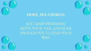 Just Keep Swimming (Part 1) Lyrics - Finding Nemo Jr.