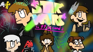 Star Wars in 99 Seconds (Animated!