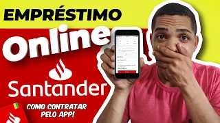 EMPRÉSTIMO SANTANDER - COMO CONTRATAR EMPRÉSTIMO SANTANDER PELO APP