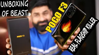 Poco F3 In Pakistan | Unboxing #TheRealBeast | SD870,120Hz Amoled,8/256GB! Price In Pakistan 55999/-