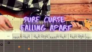 Surf Curse - Falling Apart / Guitar Tutorial / Tabs + Chords