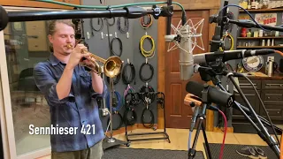 Trumpet Microphone Tests