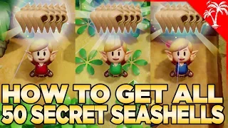 How to Get all 50 Secret Seashells in Link's Awakening Switch