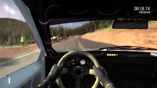 Dirt Rally - Peugeot 405 T16 onboard - Pikes Peak (incredible  sound) 1080p60