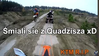 Zatarłem korbę w moim KTM-ie | Wywaliłem sie nowym KTM-em cienkiego i co jeszcze?