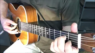 knocking on heavens door bob dylan fingerstyle acoustic