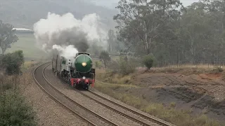 3801 returning to Thirlmere - January 2020