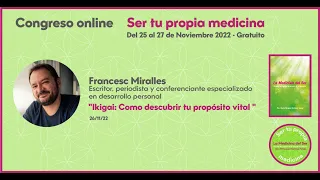 🌺Francesc Miralles. IKIGAI: COMO DESCUBRIR TU PROPOSITO VITAL🌺