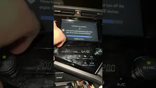 Apple CarPlay software update installation for Toyota Camry 2018-2022 (for all trims)