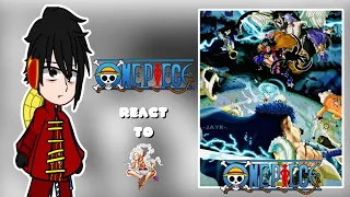 One Piece React To Future || One Piece || Gacha Club