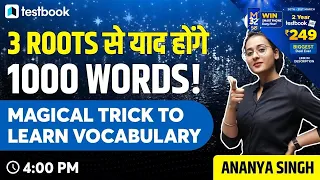 English Vocabulary Words with Meaning | Learn Vocab with Root Words | Ananya Ma'am | Part 1