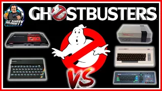 GHOSTBUSTERS - ZX Spectrum VS Commodore 64 VS AMSTRAD CPC +SMS VS NES - Comparison