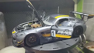 [Tamiya] Mercedes AMG GT3 (Detail parts)