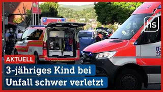 Kleinkind bei Unfall in Bensheim schwer verletzt | hessenschau