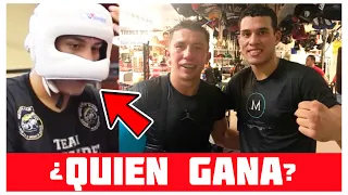 David Benavidez vs Golovkin EN SPARRING ¿Quien GANO? (IMPERDIBLE) / Video