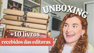 UNBOXING | Livros recebidos das editoras!