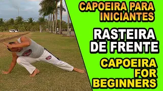 Aula 38 (class 38) Rasteira de frente Capoeira iniciantes (capoeira for beginners ENGLISH SUBTITLES)