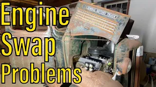 Engine Swap Problems LS Coil Relocation Brackets 1936 GMC