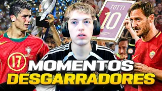 17 MOMENTOS DESGARRADORES EN EL FUTBOL