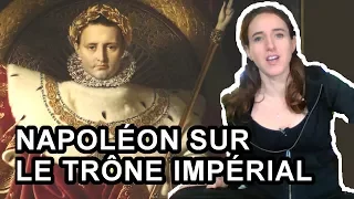 NAPOLÉON SUR LE TRÔNE IMPÉRIAL (Ingres) | Parlons d'Art