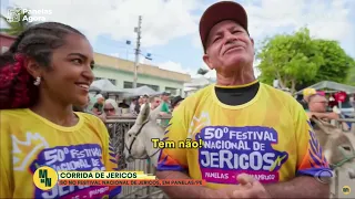 Festival Nacional de Jericos é destaque no programa "Melhor da Noite" da TV Bandeirantes