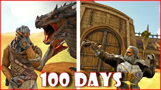 We Have 100 Days to Beat Ark Survival Evolved | Scorched Earth