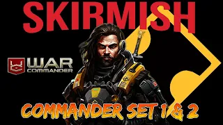 War Commander: Skirmish Officer Base 1 & 2  (Rubi Free Repair)