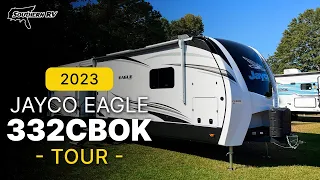 RV Rundown | 2023 Jayco Eagle 332CBOK Spacious and Residential Full Time Couples Travel Trailer