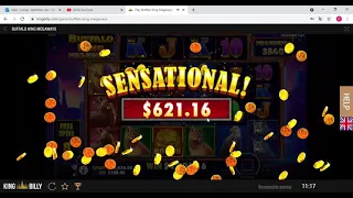 Insane win on  Buffalo King Megaways [10k bonus]