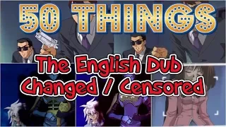 Yu-Gi-Oh: 50 THINGS the English Dub CHANGED/CENSORED