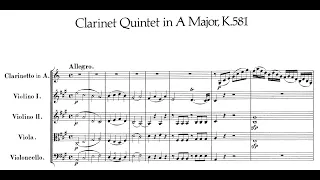 W. A. Mozart - Clarinet Quintet in A major KV 581