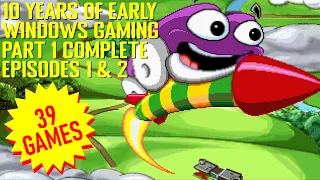 10 Years of Early Windows Gaming 1993 COMPLETE (Episodes 1-2)