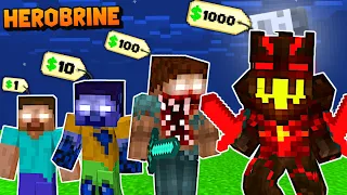 Minecraft, But I Can Buy Custom Herobrine Powers