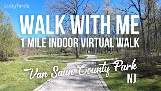 1 Mile Walk - Walk At Home 1 Mile Workout - Van Saun County Park - New Jersey