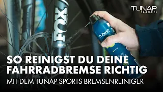 So reinigst du deine Fahrradbremsen richtig - mit dem TUNAP Sports Bremsenreiniger