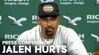 Postgame Press Conference: Jalen Hurts | Miami Dolphins vs Philadelphia Eagles