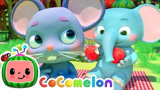 The Hiccup Song | CoComelon Furry Friends | Animals for Kids