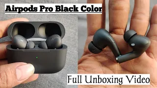 Airpods Pro Black full unboxing video nagpur fashion zone