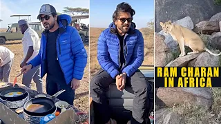 Ram Charan Enjoying His Vacation In Africa | Upasana Konidela | Ram Charan Latest Video | DC