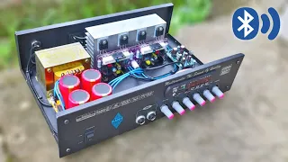 Assembled Amplifier with Bluetooth Mp3 | Complete assembly - cbz project