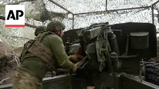 Ukrainian soldiers battle Russian forces in effort to halt their advance on Chasiv Yar