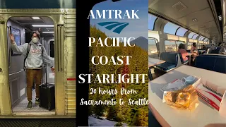 20 hours on the Coast Starlight AMTRAK - Sacramento to Seattle