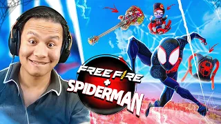 Spiderman in Free Fire 😱 My First Solo Vs Squad Gameplay in Indian Server 😍 Free Fire Max