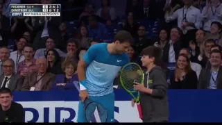 Ребенок унизил профессионального теннисиста Р  Федерера