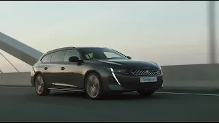 Peugeot 508 SW 2019 Driving Scenes