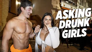 ASKING DRUNK GIRLS QUESTIONS GUYS ARE AFRAID TO ASK