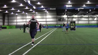 2019 National Scouting Combine - OL/DL 40 yard dash