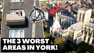 The 3 WORST CRIME Areas to Live in YORK!