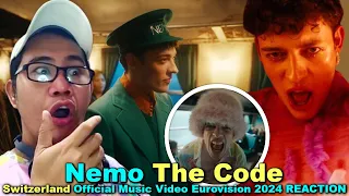 Nemo - The Code | Switzerland 🇨🇭 | Official Music Video | Eurovision 2024 REACTION