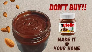 Nutella Recipe || Nutella Recipe without Hazelnuts || Nutella Recipe in Tamil